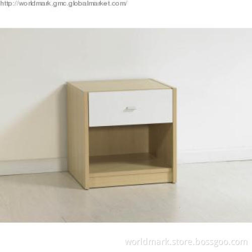 Bedside Table with Melamine Finish